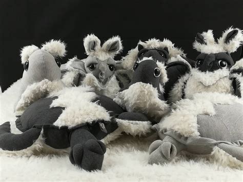 Faux fur fabrics for plushes and cuddly toys 